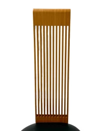 Post-Modern Slatted High Back Dining Room Chairs by Pietro Costantini, 1980s